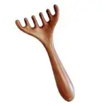 Six-Claw Meridian Massage | Wooden Wide-Tooth Scalp Massage Rake Comb - Image 5